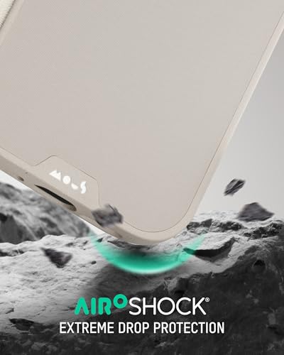 Mous for iPhone Air Case Compatible with MagSafe Limitless Protective Magnetic Cover for iPhone Air Shockproof Full Camera Protection AntiScratch Back Stone - Image 3