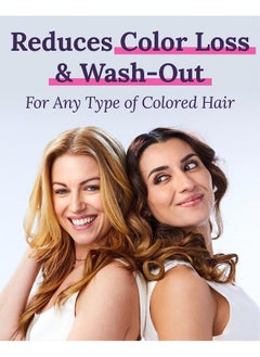 Keranique Keranique Color Safe Shampoo and Conditioner - Protect and Extend Color Shampoo and Conditioner for Women with Dry, Fine, Color Treated Hair - Sulfate Free Set for Colored Hair with UV Protection  - Image 2
