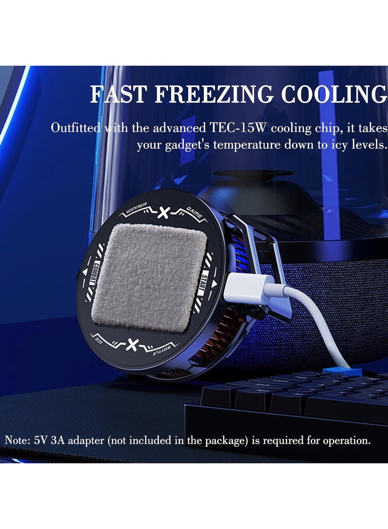 LIXES FS03 Semiconductor Phone Cooler Tablet Radiator For Android iPad iPhone Surface Magnetic Cooling Fan  - Image 3