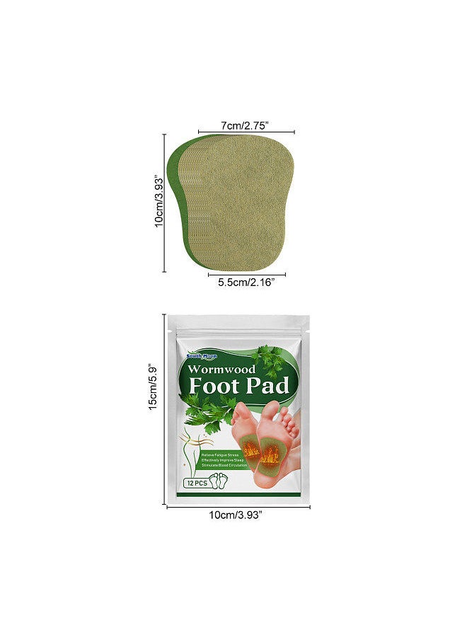 SOUTH MOON SOUTH MOON 12Pcs/Bag Foot Patches Detoxification Advance Circulation Relieve Fatigue Expel Moisture Promote Sleep  - Image 5