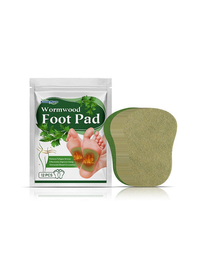 SOUTH MOON SOUTH MOON 12Pcs/Bag Foot Patches Detoxification Advance Circulation Relieve Fatigue Expel Moisture Promote Sleep  - Image 1