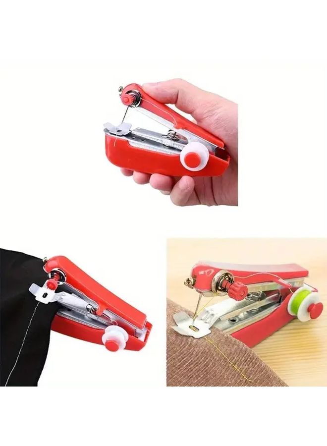 Enhanced Version Portable Mini Manual Sewing Machine 1pc Handheld For Travel Home Repair Random Color - Image 4