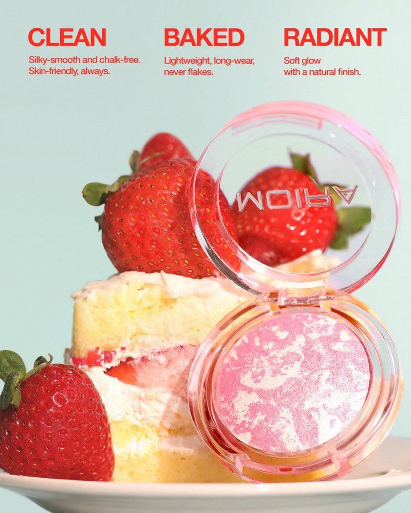 moira Marvelous Baked Blush (006, Strawberry Macaron) - Image 4