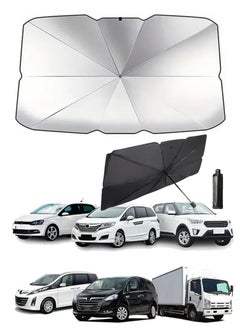Pretocter Front and rear windshield parasols，2pcs  - Image 1