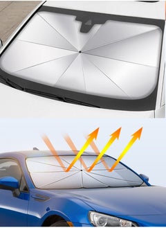 Pretocter Front and rear windshield parasols，2pcs  - Image 2