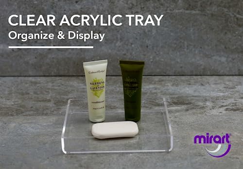 Mirart Clear Acrylic Tray (8 x 8) - Image 2