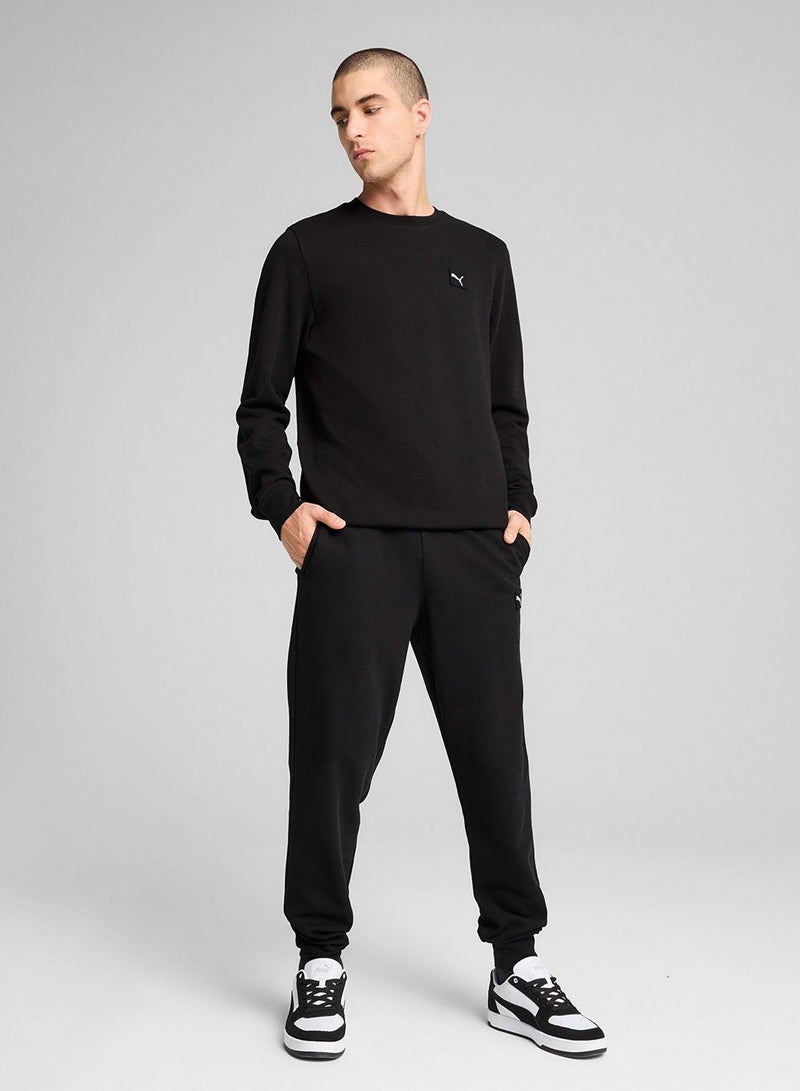 PUMA Essential Elevated Logo Sweatpants - Image 5