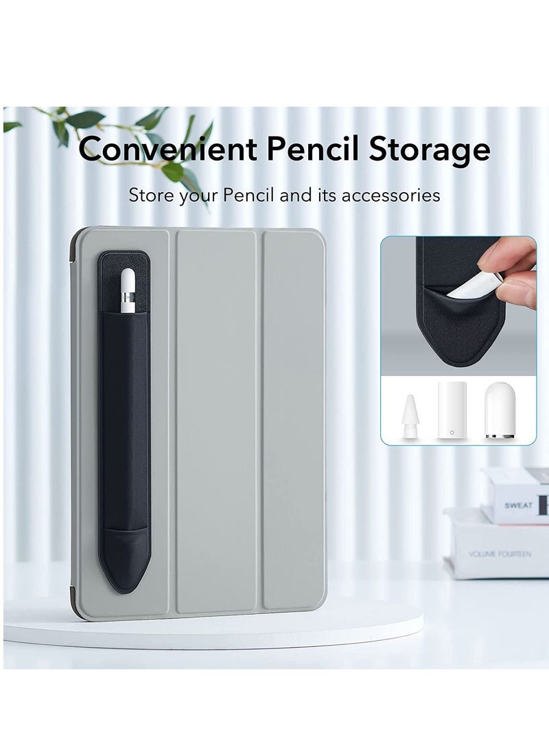 Generic Upgraded Pencil Holder Compatible with Apple Pencil 2nd and 1st Generation Elastic Pocket to Keep Your Stylus Protected and Safe Pouch Adhesive Sleeve Attached to Case for Stylus Pens Black  - Image 3