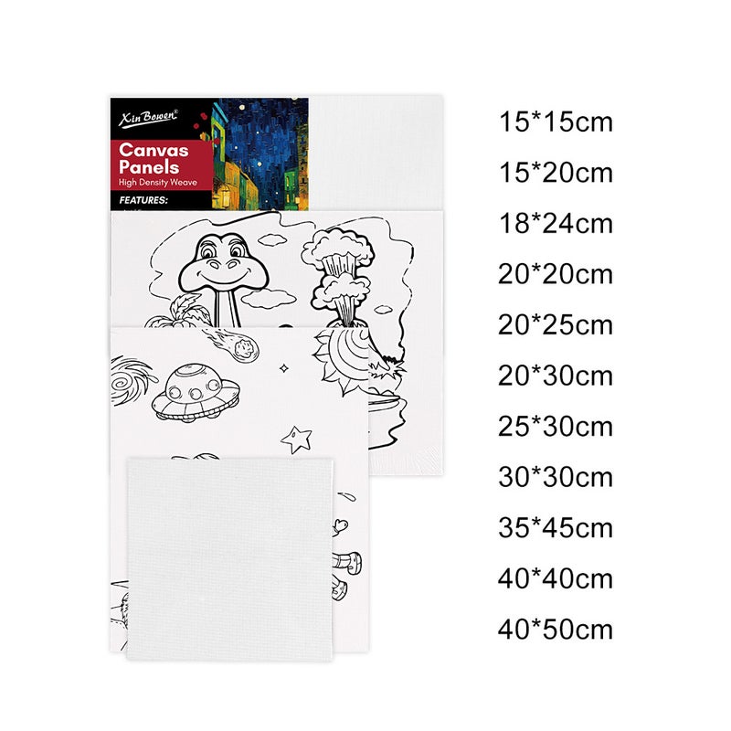 Cotton White Drawing Board Printing Drawing Children'S Diy Drawing Acrylic White Drawing Board Student Art Supplies Oil Drawing Board - Image 4