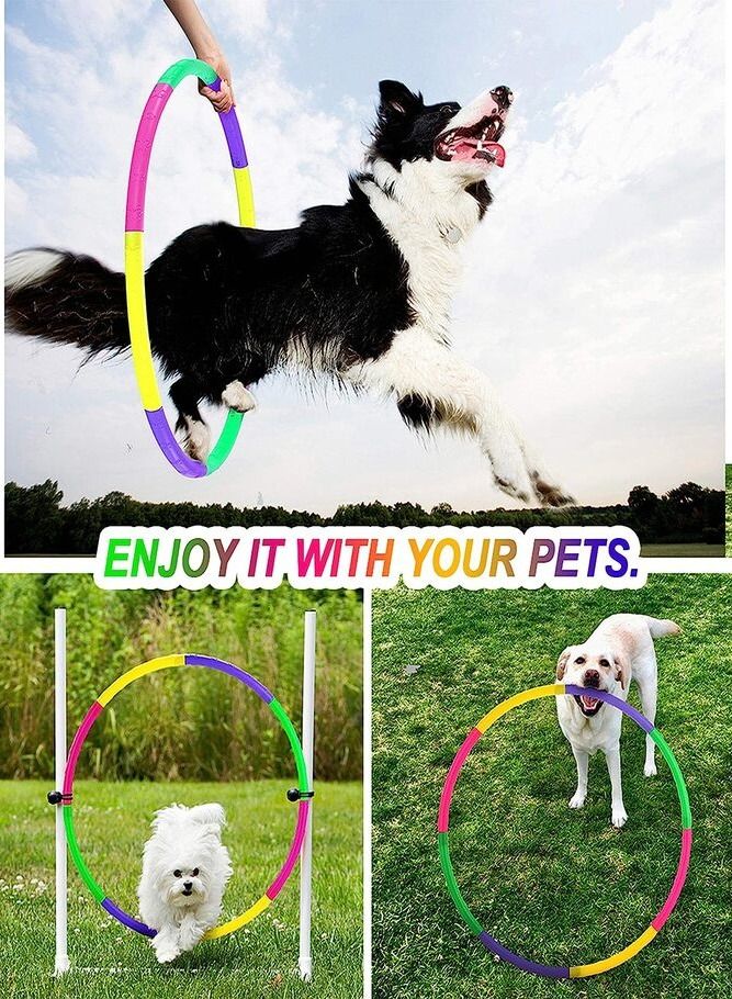 AMERTEER Colorful and Adjustable Kids Exercise Hoops Fun Fitness for Children with Unique Design n Weight Customization - Image 5