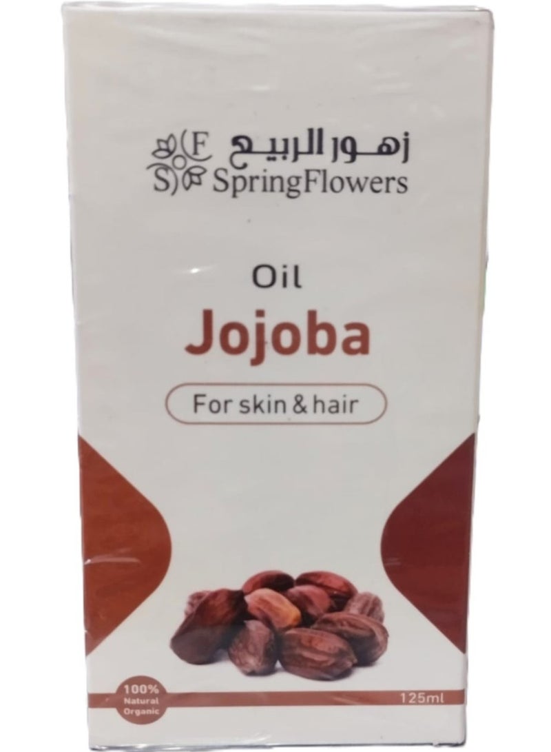 Spring Flowers Jojoba Oil for Skin and Hair 125ml - Image 1