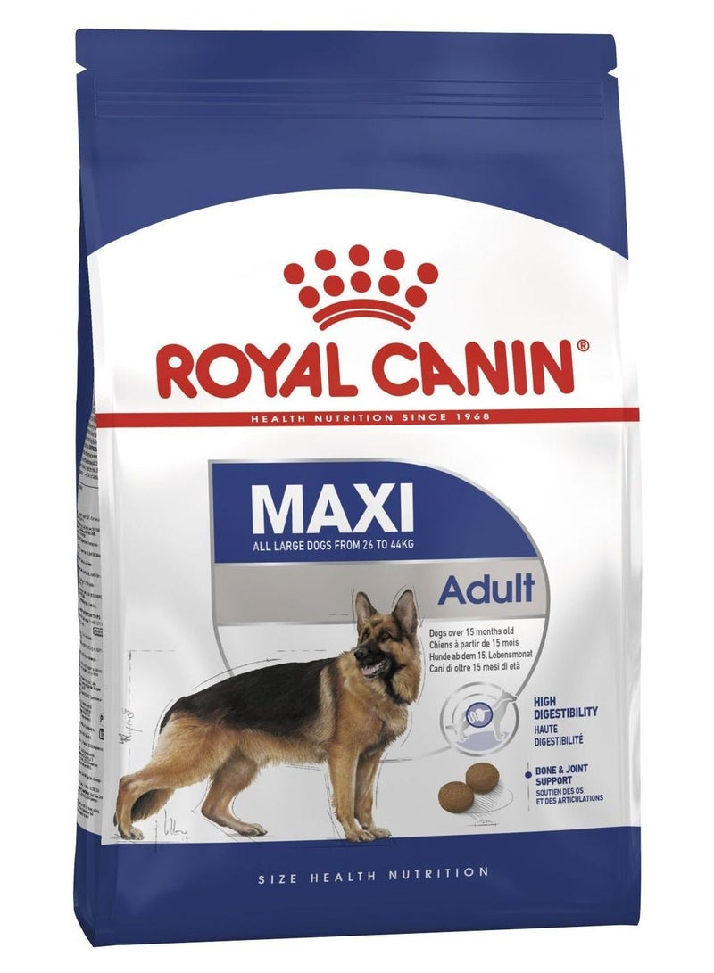 ROYAL CANIN طعام جاف للكلاب البالغة ماكسي 15 كجم - Image 1