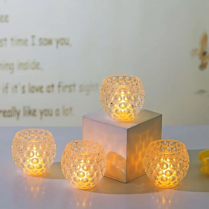 مجموعة واحدة من شموع LED تعمل بالبطارية، شموع LED بيضاء دافئة، مناسبة للمنزل، غرفة النوم، حفلات الزفاف، طاولات الاحتفال، الهالوين، زينة عيد الميلاد (الشكل 2) - Image 4