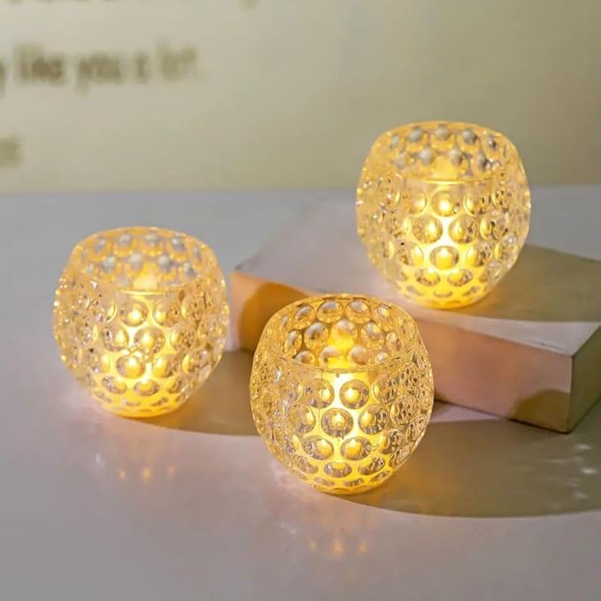 مجموعة واحدة من شموع LED تعمل بالبطارية، شموع LED بيضاء دافئة، مناسبة للمنزل، غرفة النوم، حفلات الزفاف، طاولات الاحتفال، الهالوين، زينة عيد الميلاد (الشكل 2) - Image 2