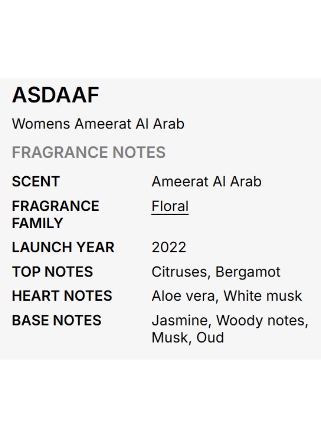أصداف أميرة العرب EDP حريمي بخاخ 100 مل - Image 3