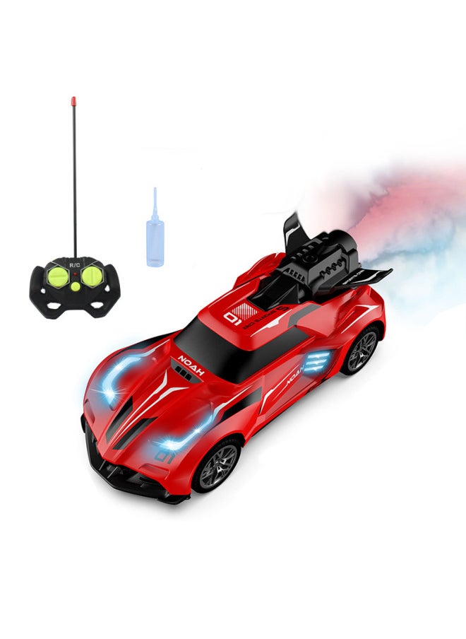 Generic Spray Remote Control Car 1:20 High-speed Racing Car With Water Spray Electric Remote Control Car Children's Toy Car-Color:Racing Spray Car (Red)-Scale:With 5 Ordinary Batteries  - Image 1