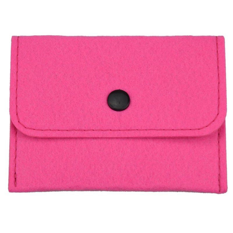 pinklilycare 2 Pack Birth Control Pill Packet with 4" x 3" for Women Privacy Protection Contraceptive Medicine Holder Pink Sleeve Pouch Wallet - Image 2
