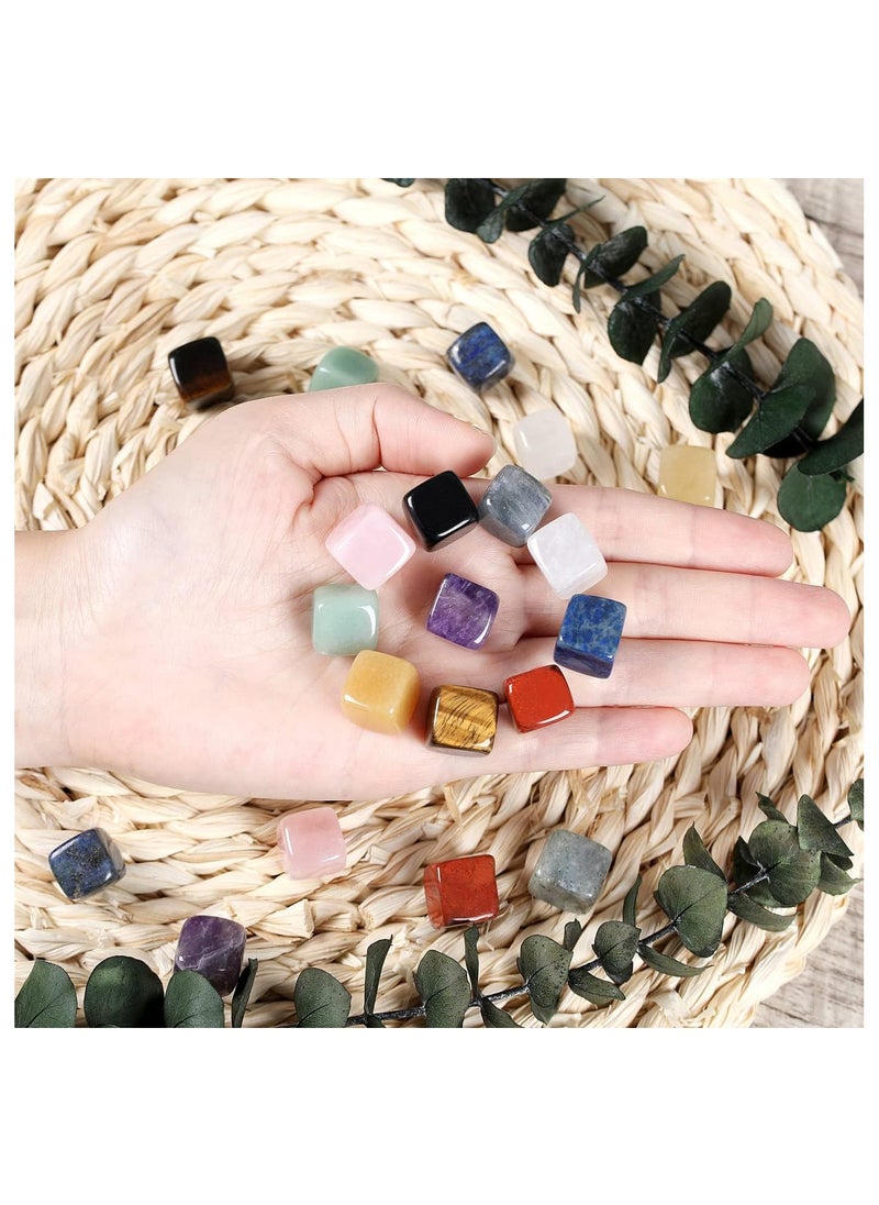 KASTWAVE Crystal Healing Gemstones 10 PCS Healing Crystals Amethyst Energy Stones, Quartz Pendant Energy Healing Crystal Necklace Natural Hexagonal Gemstone Pendant for Women Girls Color Random  - Image 3