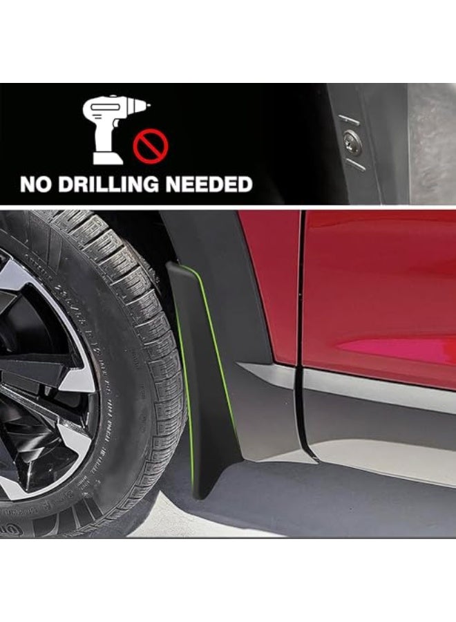Generic Mud flaps for cars compatible with Jetour T2 accessories from TSW CPY LP (4 pieces)  - Image 3
