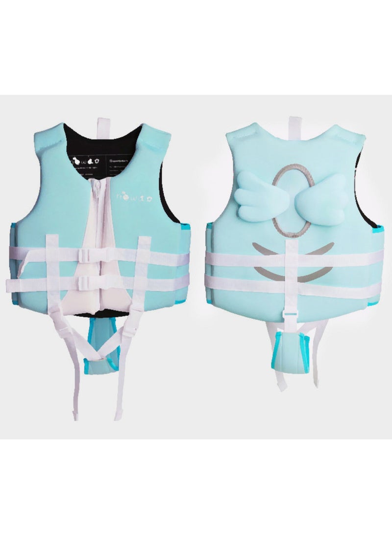 Generic Toddler Swim Vest, Kids Swimming Jacket, Child Floaties Vest wiht Safety Strap, Float Jacket for Girls/Boys on Pool,Beach,Boating, Learn to Swim Aid - Image 3