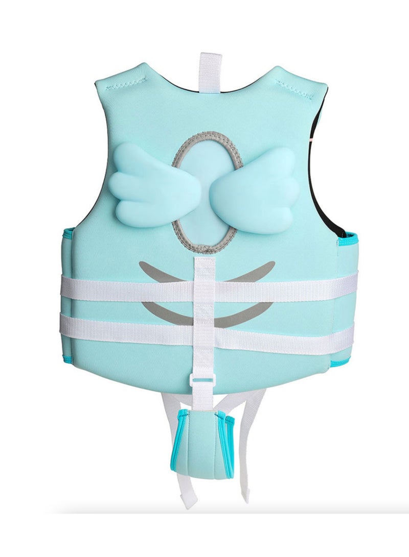 Generic Toddler Swim Vest, Kids Swimming Jacket, Child Floaties Vest wiht Safety Strap, Float Jacket for Girls/Boys on Pool,Beach,Boating, Learn to Swim Aid - Image 1