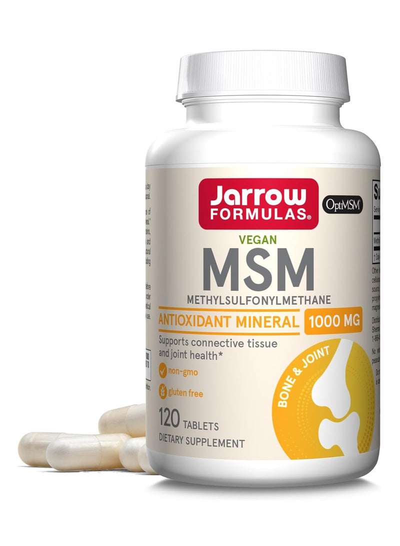 jarrow formulas MSM, 1,000 mg, 120 Tablets