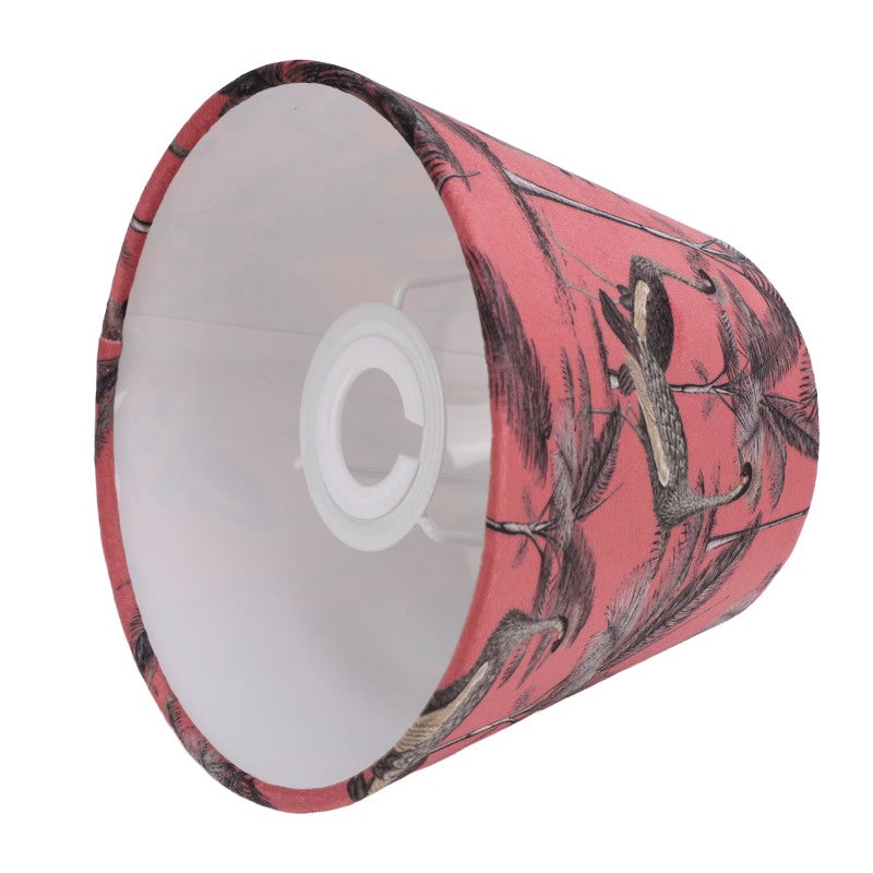Velvet Lampshade: Conical Shape With Soft Touch, Exquisite Workmanship - Easy To Install Decorative Lampshade For Home, Hotel, Bedroom, Study And More - Image 4