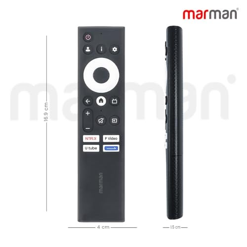 marman® Compatible with Motorola Google Tv Remote Suitable for Models 55UHDGQMBSGQ 65UHDGQMBSGQ Smart 4K UHD QLED Television Non Voice Command - Match Keys Exactly with Existing Remote Controller - Image 5