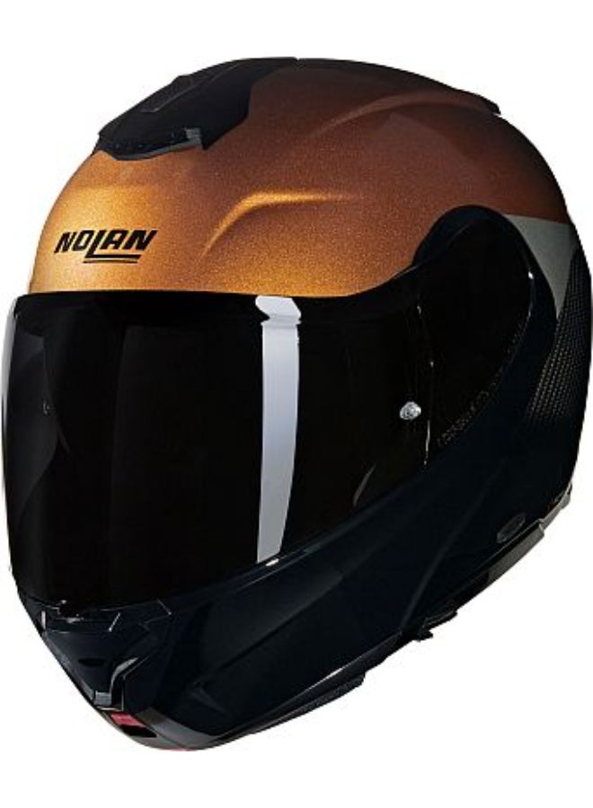 Nolan X-1005 U.C. VERNICIATURA SPECIALE CARBON  OCHRE GLOSSY   Helmet - Image 1
