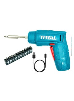 TOTAL TOTAL TSDL10402 Cordless Screwdriver 4V Wireless Screwdriver Rechargeable 1.3Ah 4.81Wh Lithium-ion Battery  - Image 3