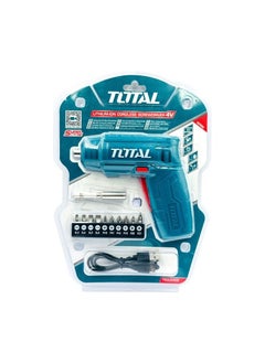 TOTAL TOTAL TSDL10402 Cordless Screwdriver 4V Wireless Screwdriver Rechargeable 1.3Ah 4.81Wh Lithium-ion Battery  - Image 4