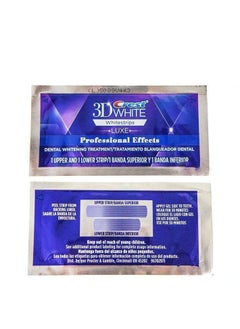 Crest 2-Piece 3D WhiteStrips Dental Whitening 