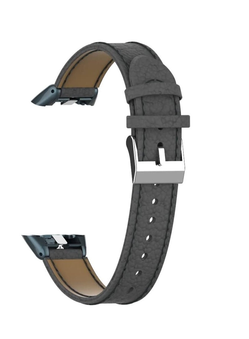 Watch Band For Honor Band 5 / Huawei Band 4 Strap Genuine Leather Smart Watch Wrist Belt for Honor Band5 Bracelet Wristband Replacement Accessories  - Image 2