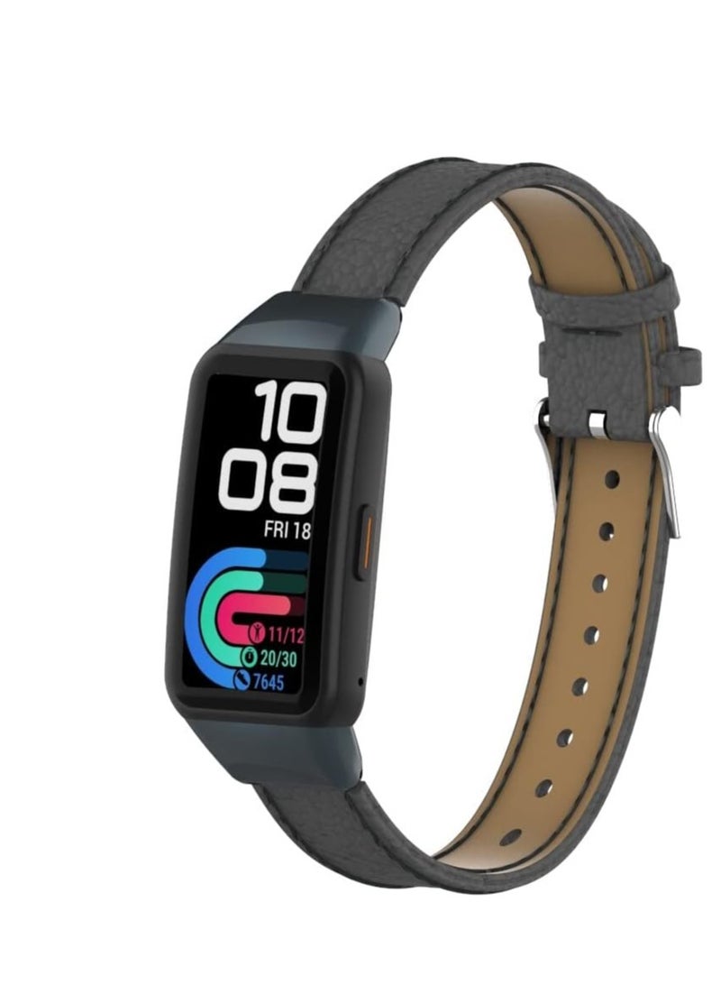 Watch Band For Honor Band 5 / Huawei Band 4 Strap Genuine Leather Smart Watch Wrist Belt for Honor Band5 Bracelet Wristband Replacement Accessories  - Image 3