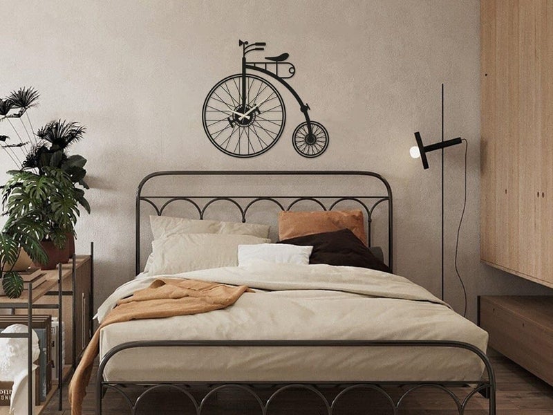 AVVIC MART Stylish Metal Analog Wall Clock for Living Room, Bedroom, Office, Kitchen, Home and Hall | Antique Fancy Big Size Modern Wall Watch for Home Decor (DA-236, 40 CM) - Image 3