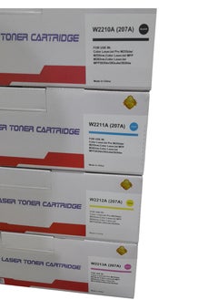 TCT Compatible With HP 207A Toner Cartridge Replacement for HP 207A Color Laserjet Works With Pro MFP M283fdw M255dw M282nw M283fdn M255nw W2210A W2211A W2212A W2213A Toner - Black Cyan yellow magenta  - Image 3