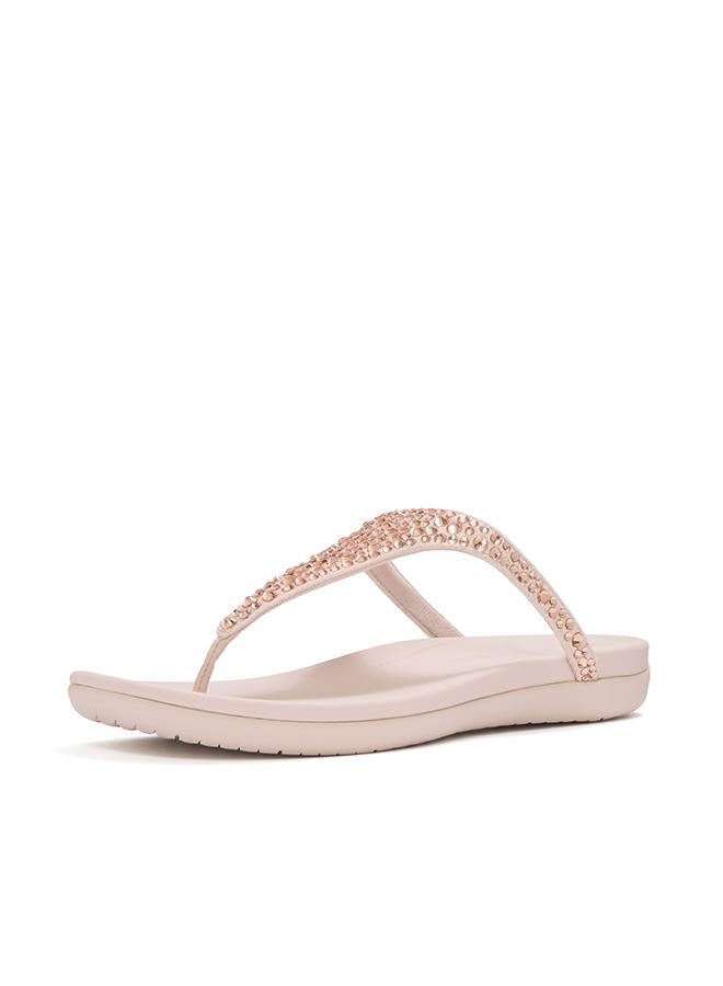 FitFlop SOLAY MIXED-CRYSTAL TOE-POST SANDALS - Image 4