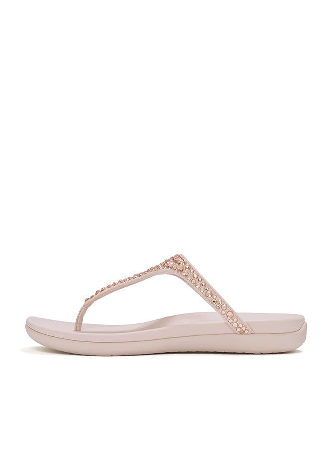 FitFlop SOLAY MIXED-CRYSTAL TOE-POST SANDALS - Image 1