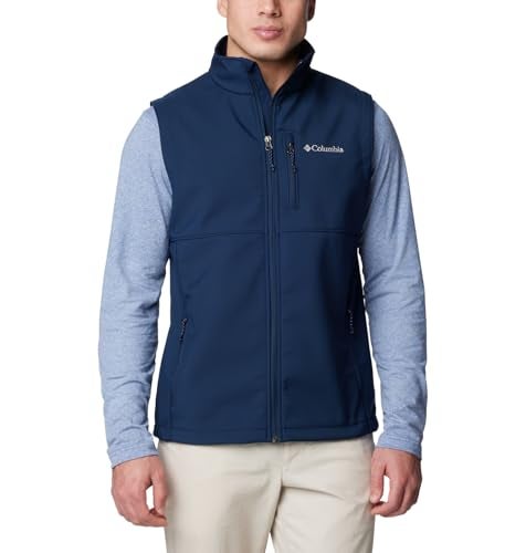 Columbia Mens Ascender II Softshell Vest Collegiate Navy XLarge - Image 1