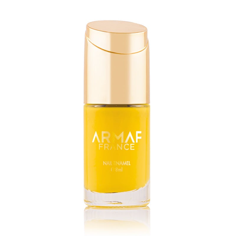 Armaf France Glitter Nail Enamel 8ml, Sweet Peach, Long Lasting Nail Polish, Shimmer Finish High Shine, Quick Dry Resistant Nail Colour, Long Lasting, Lightweight & Non Sticky, Best For Every Outfit