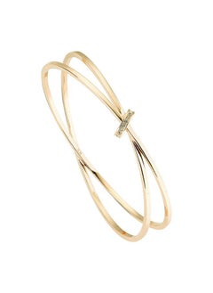 Karen Millen Oval Pave Chain Bangle  - Image 2
