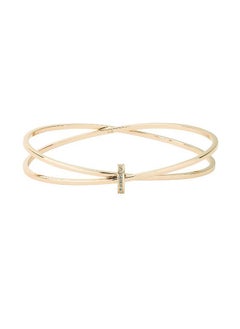 Karen Millen Oval Pave Chain Bangle  - Image 1
