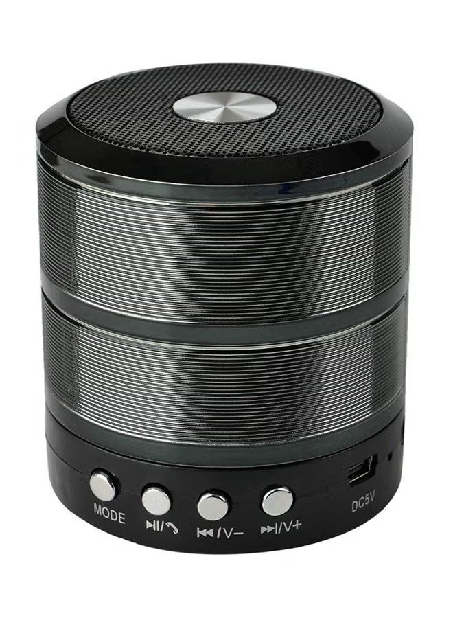 Waster Mini wireless Bluetooth speaker, black - Image 1