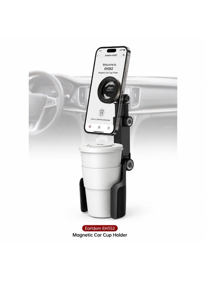 Earldom EH352 Magnetic Car Cup Holder – Secure and Convenient Drink Holder - Image 2