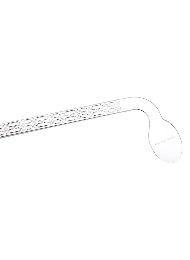 AL SANIDI Charcoal tongs for grilling, Fire tong, Silver, Size 67 Cm  - Image 3