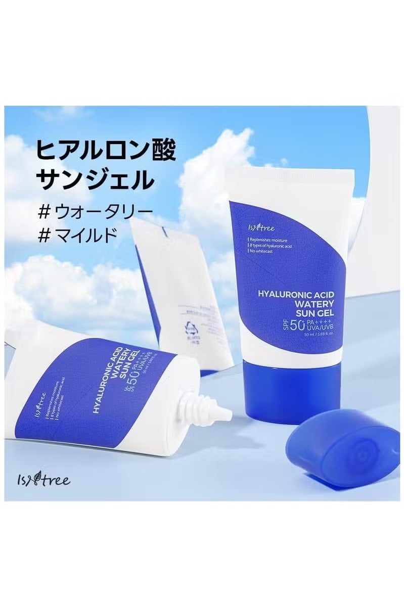 IsNtree Hyaluronic Acid Watery Sun Gel 50ml - Image 2