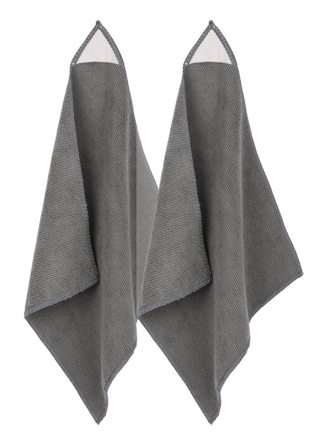Mcduyant 2 Pack Magnetic Microfiber Whiteboard Eraser Dry Erase Cloth Cleaning Cloth for Whiteboards Blackboards Chalkboards Glassboards (Gray) - Image 1