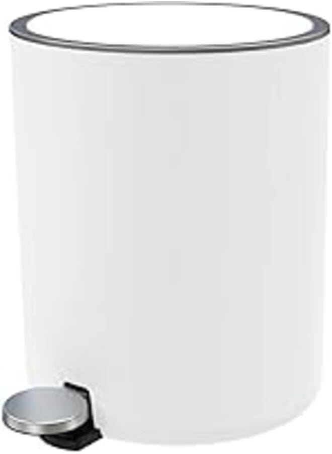 Primanova Primanova Lenox 5 Lt Pedal Bin White 