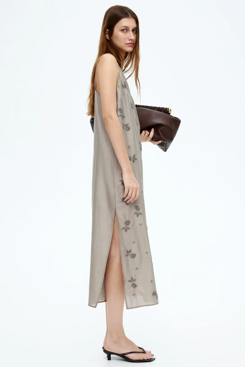 H&M Bead-embellished dress