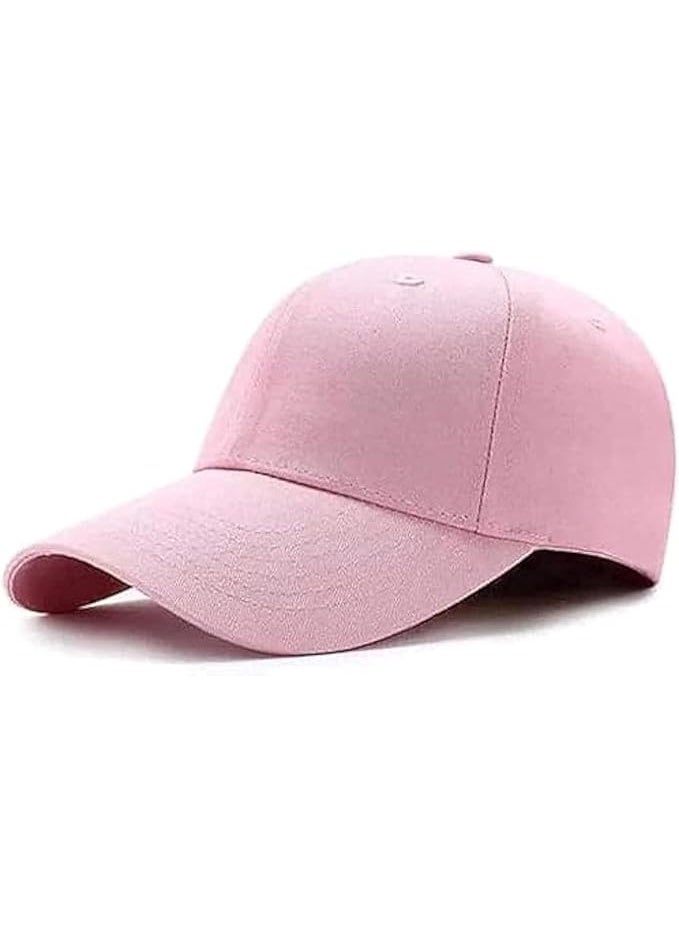 Unisex casual trend sport colored baseball paste closure cap hat